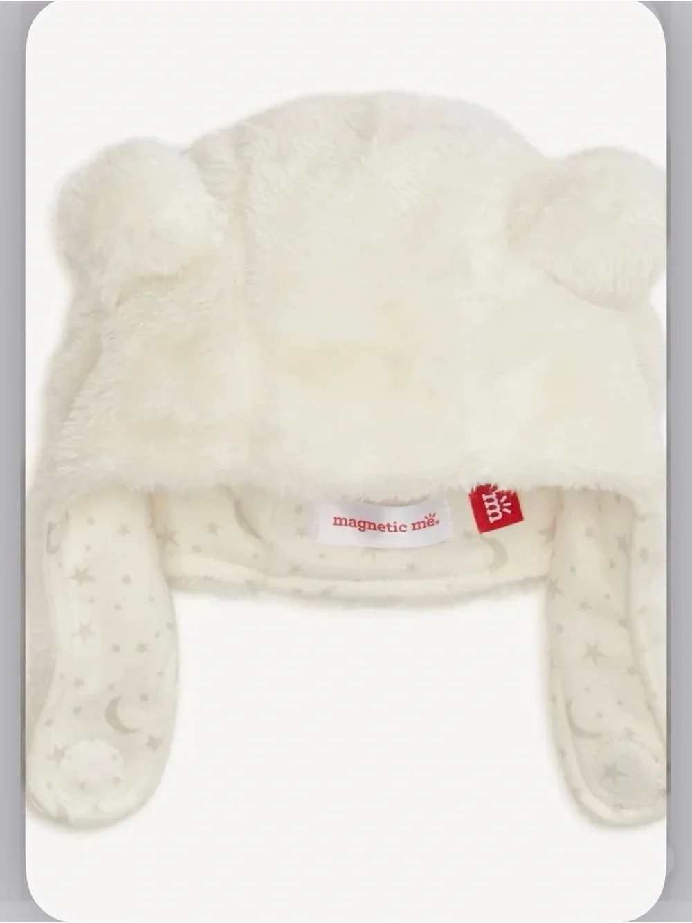 Magnetic Me Minky Bear Ear Hat